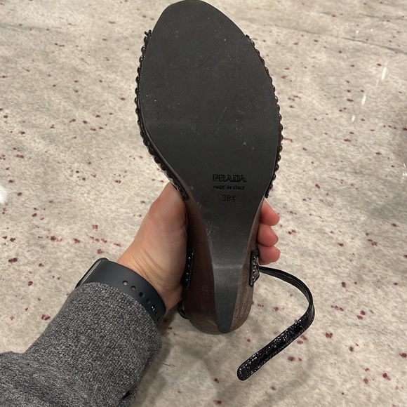 Prada wedges - size 38.5 - Picture 4 of 5